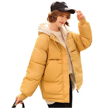 Down jacket 2019 New Winter Slim Short Women Hooded parka zipper Solid Long sleeve Thick warm fashion Cotton clothing FemaleC141
Down jacket 2019 New Winter Slim Short Women Hooded parka zipper Solid Long sleeve Thick warm fashion Cotton clothing FemaleC141