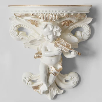 Plaster Crafts Cupid Rococo Wall Hanging Flower Pot Angel Shape Shelf Home Decoration Stereoscopic Garden Corbel Art Living Room
Plaster Crafts Cupid Rococo Wall Hanging Flower Pot Angel Shape Shelf Home Decoration Stereoscopic Garden Corbel Art Living Room