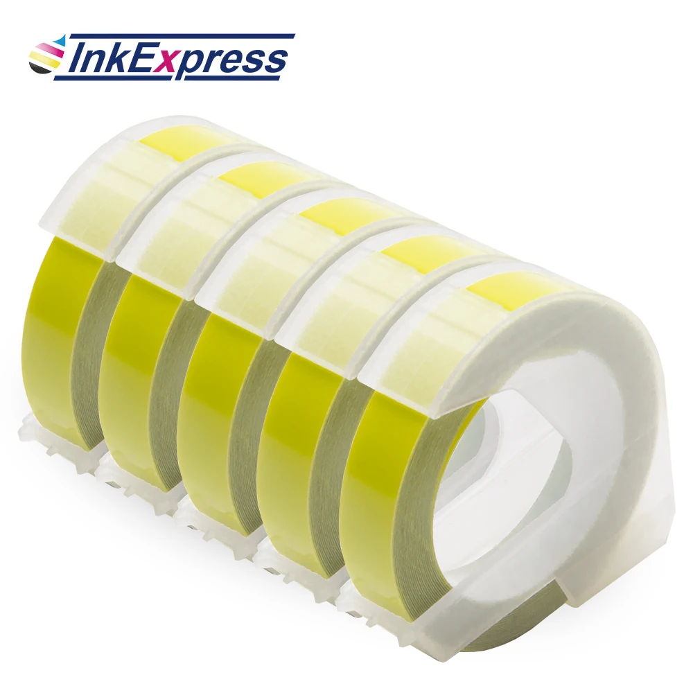 5PK 3D Embossing Tapes Plastic White on Olive Green 3D Embossing Label Tape 9mm for Dymo Embossing Label Maker Motex E101 E202
5PK 3D Embossing Tapes Plastic White on Olive Green 3D Embossing Label Tape 9mm for Dymo Embossing Label Maker Motex E101 E202