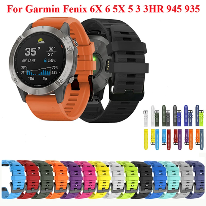 26 22mm Watchband For Garmin Fenix 6 6X Pro 5 5X Plus 3HR Silicone Band Fenix 6 Fenix 5 Watch Quick Release Easyfit Wrist Strap
26 22mm Watchband For Garmin Fenix 6 6X Pro 5 5X Plus 3HR Silicone Band Fenix 6 Fenix 5 Watch Quick Release Easyfit Wrist Strap