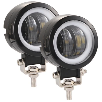 2Pcs 3 Inch 40W Fog Light White 6000K 10-80V Dc 8000Lm Waterproof Round Led Angel Eye Light Strip Off-Road Vehicle Marine Work L
2Pcs 3 Inch 40W Fog Light White 6000K 10-80V Dc 8000Lm Waterproof Round Led Angel Eye Light Strip Off-Road Vehicle Marine Work L