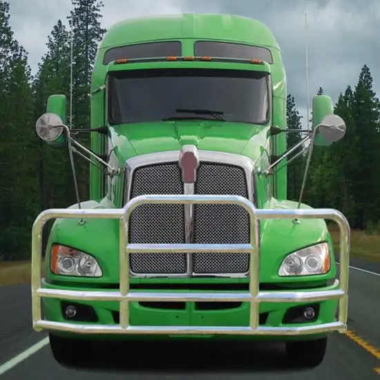 304 S/S OEM Deer Grille Guard for Volvo Cascadia
304 S/S OEM Deer Grille Guard for Volvo Cascadia