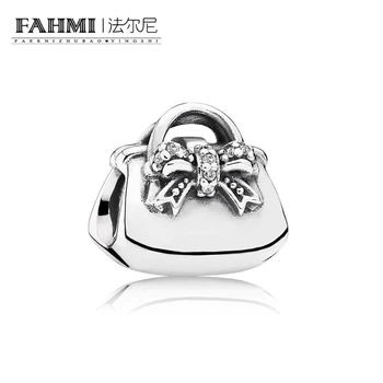 FAHMI 100% 925 Sterling Silver 1:1 Authentic 791534CZ Sparkling Handbag Bracelet Original Women Jewelry
FAHMI 100% 925 Sterling Silver 1:1 Authentic 791534CZ Sparkling Handbag Bracelet Original Women Jewelry