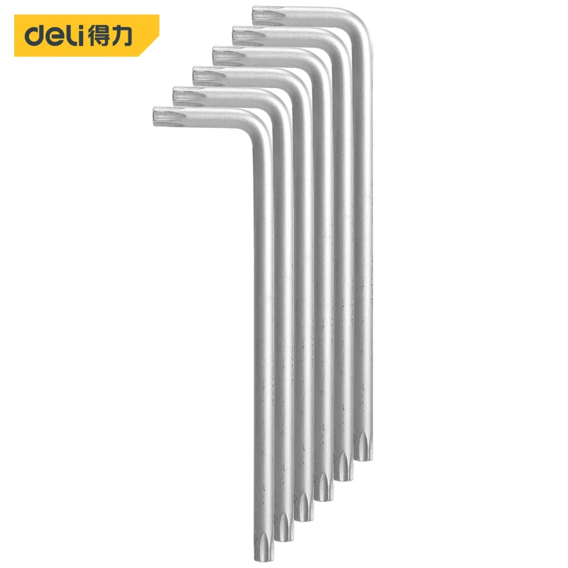 Deli L-Type Double End Allen Hex Key Hexagon Wrench Set T30 Torx Head Spanner Hexagonal Hand Tool Flower Head Wrench Screwdriver
Deli L-Type Double End Allen Hex Key Hexagon Wrench Set T30 Torx Head Spanner Hexagonal Hand Tool Flower Head Wrench Screwdriver