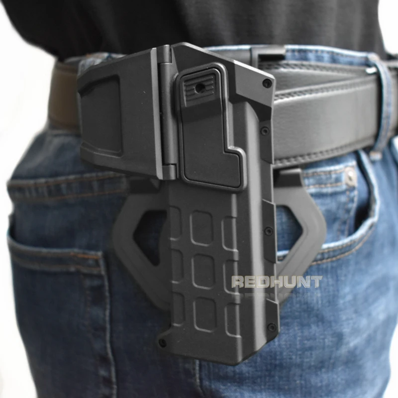 Generic Movable Colt 1911 Gun Holster Light/Laser Polymer Best Price