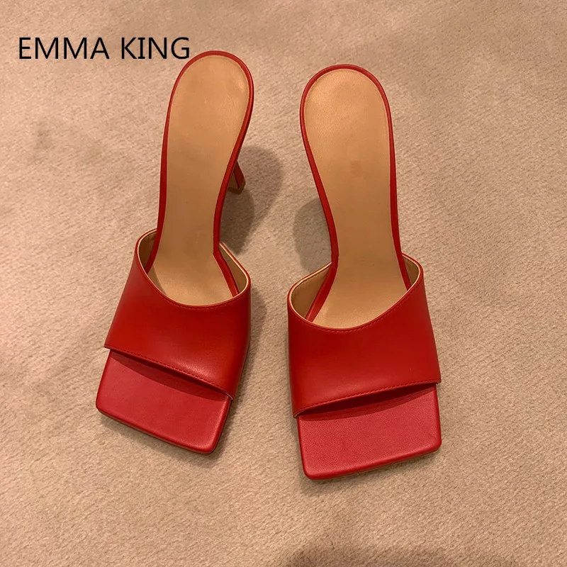 2019 Retro Square Open Toe Stilettos Women Slippers Fashion Slip-On Kitten Heeled Fandals Femme Summer Solid Slingback Shoes
2019 Retro Square Open Toe Stilettos Women Slippers Fashion Slip-On Kitten Heeled Fandals Femme Summer Solid Slingback Shoes