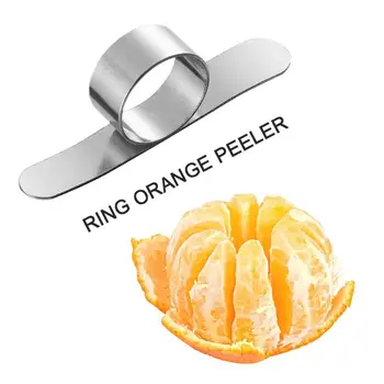 Stainless Steel Finger Type Orange Peeler Lemon Citrus Fruit Peeling Tools Support Dropshipping Peel Oranges Grapefruit etc
Stainless Steel Finger Type Orange Peeler Lemon Citrus Fruit Peeling Tools Support Dropshipping Peel Oranges Grapefruit etc