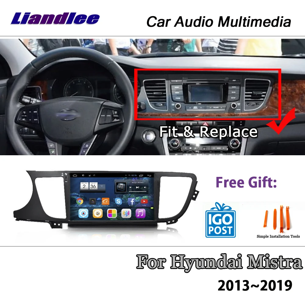Liandlee 10.2 Inch Android For Hyundai Mistra 2013~2019 Stereo Radio Video Wifi Carplay Map GPS Nav Navi Navigation Multimedia
Liandlee 10.2 Inch Android For Hyundai Mistra 2013~2019 Stereo Radio Video Wifi Carplay Map GPS Nav Navi Navigation Multimedia