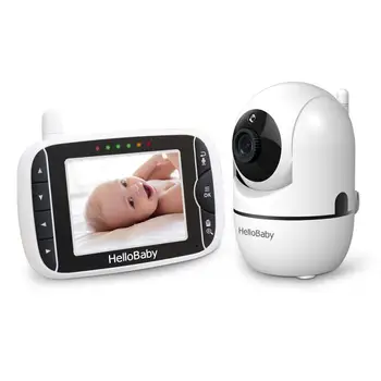 HelloBaby 3.2Inch HB66 Baby Monitor Digital Wireless Video Transmission ,Two Way back system, Night shot Temperature Monitor
HelloBaby 3.2Inch HB66 Baby Monitor Digital Wireless Video Transmission ,Two Way back system, Night shot Temperature Monitor