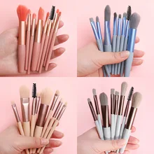 8pcs/set Mini Portable Powder Brush Kit Face Eye Shadow Lips Blending Brush Makeup Tools Makeup Brushes Set
8pcs/set Mini Portable Powder Brush Kit Face Eye Shadow Lips Blending Brush Makeup Tools Makeup Brushes Set