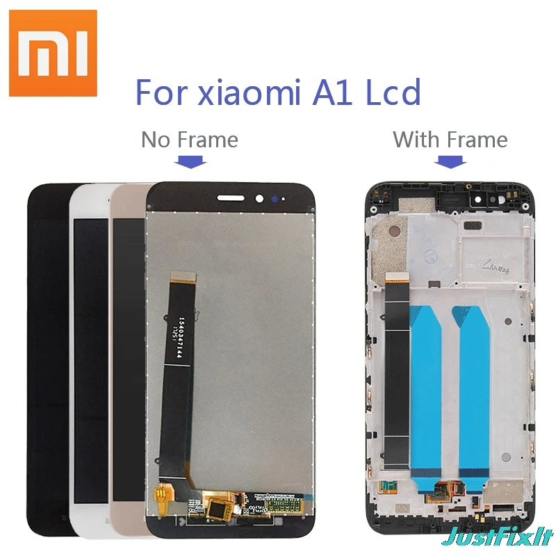 For Xiaomi Mi A1 LCD Touch Screen with Frame Replace For Xiaomi Mi A1 Touch Screen Display MiA1 Mi 5X 5.5" Original Display
For Xiaomi Mi A1 LCD Touch Screen with Frame Replace For Xiaomi Mi A1 Touch Screen Display MiA1 Mi 5X 5.5" Original Display