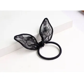 Lace Rabbit Ear Hair Ties for Women Fashion Rubber Bands Girl Headdress Accessories
Lace Rabbit Ear Hair Ties for Women Fashion Rubber Bands Girl Headdress Accessories