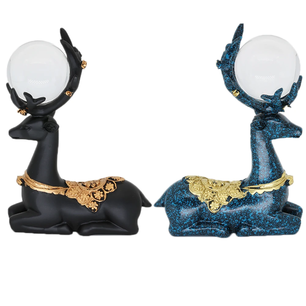 Resin Deer Figurine Display Stand for Crystal Glass Ball Photography Lensball Base Magic Sphere Holder Christmas Ornament Statue
Resin Deer Figurine Display Stand for Crystal Glass Ball Photography Lensball Base Magic Sphere Holder Christmas Ornament Statue