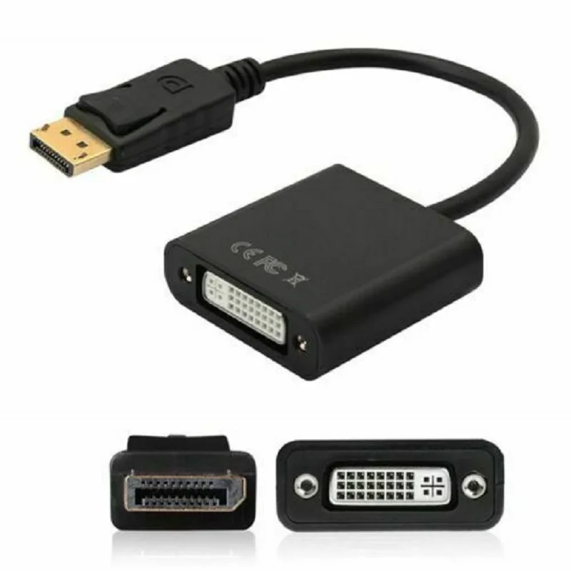 2020 New DP To DVI Adapter Cable DisplayPort To DVI Adapter Converter Male To Female Support 1080P for Monitor Projector PC Disp
2020 New DP To DVI Adapter Cable DisplayPort To DVI Adapter Converter Male To Female Support 1080P for Monitor Projector PC Disp