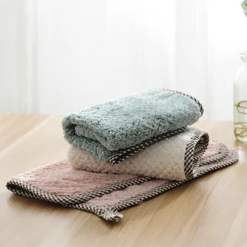 2577 Hangable Coral Velvet Hand Towel Kitchen Cleaning Towel Not Shed Water-Absorbing Cleaning cloth Dishcloth Cleaning Cloth
2577 Hangable Coral Velvet Hand Towel Kitchen Cleaning Towel Not Shed Water-Absorbing Cleaning cloth Dishcloth Cleaning Cloth