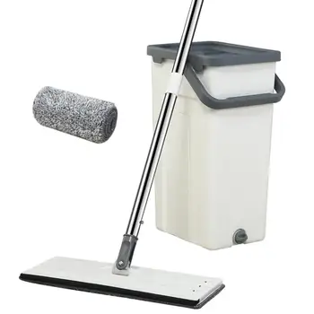 Upgraded Mop Bucket Set Telescopic Mop Rinse-Free Floor Mop For Home Kitchen Living Room Office Daily Cleaning
Upgraded Mop Bucket Set Telescopic Mop Rinse-Free Floor Mop For Home Kitchen Living Room Office Daily Cleaning