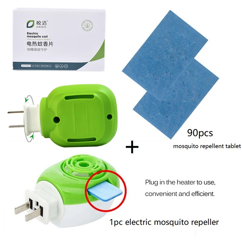 1set Portable Electric Mosquito Repellent Heater with 90pcs Mats Insect Repeller Home Accessories
1set Portable Electric Mosquito Repellent Heater with 90pcs Mats Insect Repeller Home Accessories