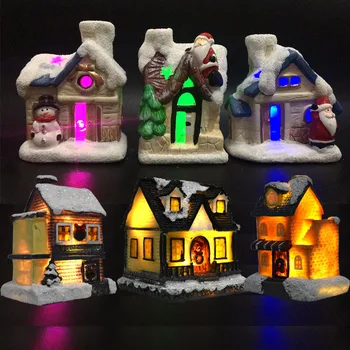 Kids Xmas Gift Glowing Snow House Luminous Toys Christmas Decorations for Home Table LED Night Light Flashing Toys for Children 
Kids Xmas Gift Glowing Snow House Luminous Toys Christmas Decorations for Home Table LED Night Light Flashing Toys for Children