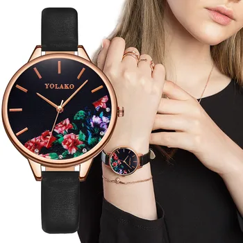 Women's High Quality Creative Flower Quartz Watches Fashion Leather Analog Wrist Watches Ladies Watch Female relogio feminino
Women's High Quality Creative Flower Quartz Watches Fashion Leather Analog Wrist Watches Ladies Watch Female relogio feminino
