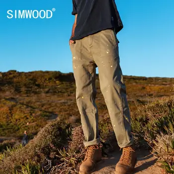 SIMWOOD 2020 Summer New Paint-Splattered Cargo Pants Men Baggy Tapered Ankle-length Trousers Fashion Streetwear SJ130021
SIMWOOD 2020 Summer New Paint-Splattered Cargo Pants Men Baggy Tapered Ankle-length Trousers Fashion Streetwear SJ130021