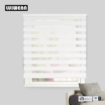 LUIWENN Popular 100%Polyester Roller Shades Blinds Window Covering Sheer Privacy Double Layer White Zebra Blinds Living Room
LUIWENN Popular 100%Polyester Roller Shades Blinds Window Covering Sheer Privacy Double Layer White Zebra Blinds Living Room