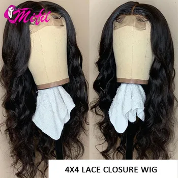 Mifil Indian Body Wave Lace Closure Wig With Baby Hair Natural Color Pre Plucked Transparent Human Hair Wigs For Women
Mifil Indian Body Wave Lace Closure Wig With Baby Hair Natural Color Pre Plucked Transparent Human Hair Wigs For Women