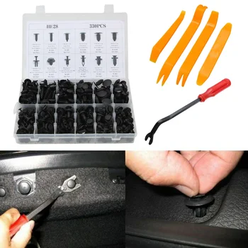 Splash guard Rivets 330pcs Set Fastener Clips Push Pins Retainer With Removal Tool Fender
Splash guard Rivets 330pcs Set Fastener Clips Push Pins Retainer With Removal Tool Fender