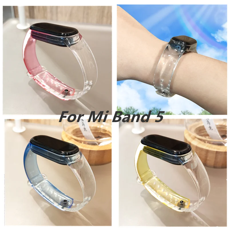 Duoteng Clear Strap for Mi band 5 Transparent Strap Replaceable Bracelet for Xiaomi Mi band 5 Transparent Colorful Wristband
Duoteng Clear Strap for Mi band 5 Transparent Strap Replaceable Bracelet for Xiaomi Mi band 5 Transparent Colorful Wristband