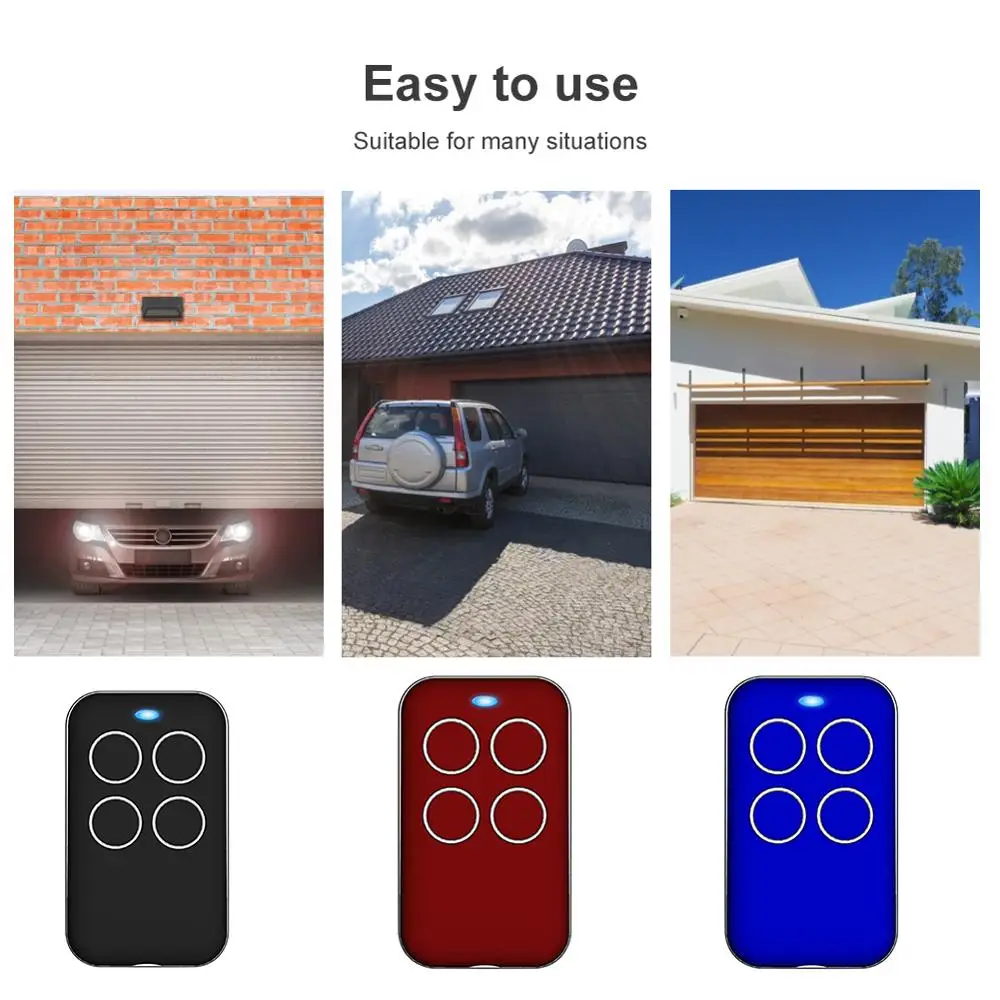 280-868MHz Universal Fix Rolling Gate Garage Door Remote Control compatible Tool for Gate Garage Door Alarm Auto Door
280-868MHz Universal Fix Rolling Gate Garage Door Remote Control compatible Tool for Gate Garage Door Alarm Auto Door