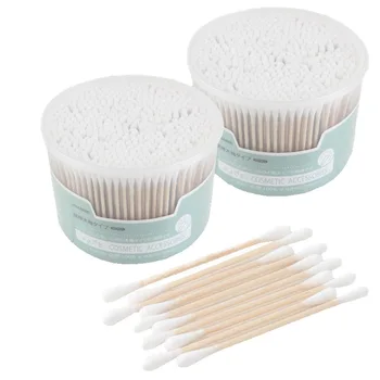 500Pcs Cotton Swab Double Head Cosmetic Cleaning Makeup Applicator Remover Wood Cotton Buds Swabs Eyelash Extension Glue Tools
500Pcs Cotton Swab Double Head Cosmetic Cleaning Makeup Applicator Remover Wood Cotton Buds Swabs Eyelash Extension Glue Tools