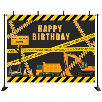Birthday Photography background Construction Party Stripe Caution Birthday Excavator Photography Backgrounds For Photo Studio
Birthday Photography background Construction Party Stripe Caution Birthday Excavator Photography Backgrounds For Photo Studio