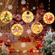 Usb Christmas Atmosphere Curtain Window Decoration Room Decoration Led Lantern Suction Cup Hanging Lamp
Usb Christmas Atmosphere Curtain Window Decoration Room Decoration Led Lantern Suction Cup Hanging Lamp