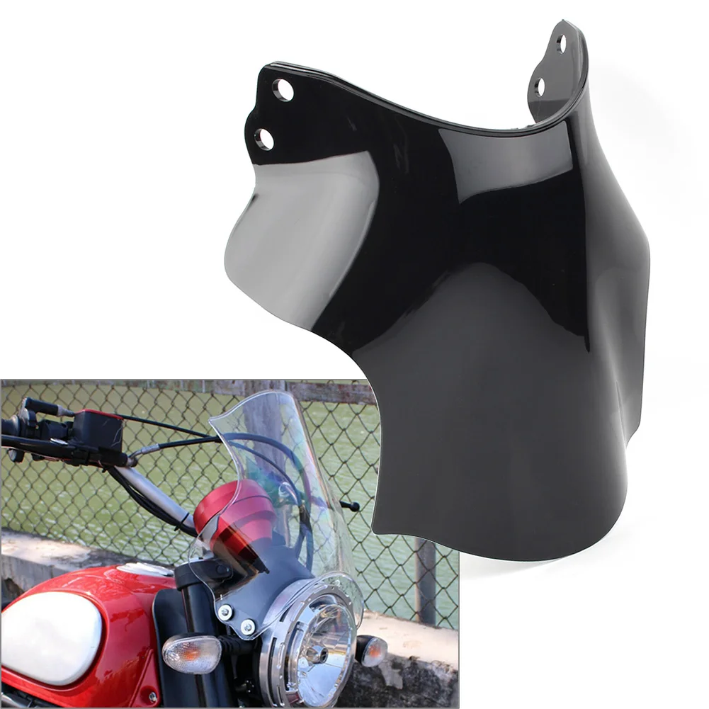 

Motorcycle ABS Windshield Windscreen Wind Deflector for DUCATI SCRAMBLER 800 2015 2016 2017 2018 2019 2020 Black