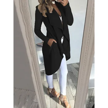 New 2020 Autumn Winter women elegant Waterfall Solid Trench Cardigan Ladies Long Sleeve Jumper Open Stitch Jacket Coat womens
New 2020 Autumn Winter women elegant Waterfall Solid Trench Cardigan Ladies Long Sleeve Jumper Open Stitch Jacket Coat womens