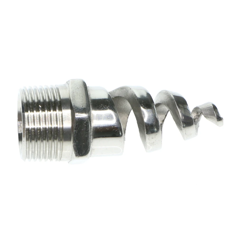 Stainless Steel Spiral Cone Spray Water Nozzle Sprinkler Heads 0.25inch for Dust Removal Fire Fighting Spraying Cleaning Stainless Steel Spiral Cone Spray Water Nozzle Sprinkler Heads 0.25inch for Dust Removal Fire Fighting Spraying Cleaning