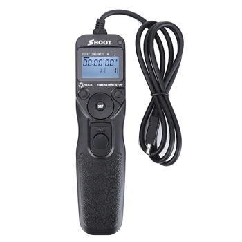 Shoot MC-DC2 Timing Shutter Cable Release AutomaticTimer Remote Control for Nikon Z7/D750/D610/D7500/D7200/D7000/D5200/D5600/
Shoot MC-DC2 Timing Shutter Cable Release AutomaticTimer Remote Control for Nikon Z7/D750/D610/D7500/D7200/D7000/D5200/D5600/