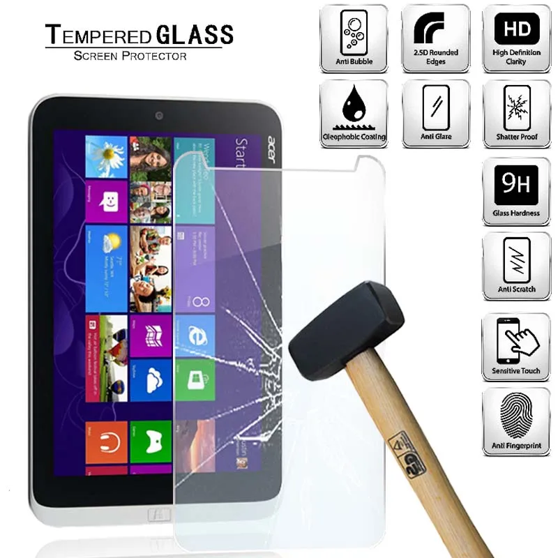 Tablet Tempered Glass Screen Protector Cover for Acer Iconia A1-830 7.9incn Explosion-Proof Screen HD Tempered Film
Tablet Tempered Glass Screen Protector Cover for Acer Iconia A1-830 7.9incn Explosion-Proof Screen HD Tempered Film