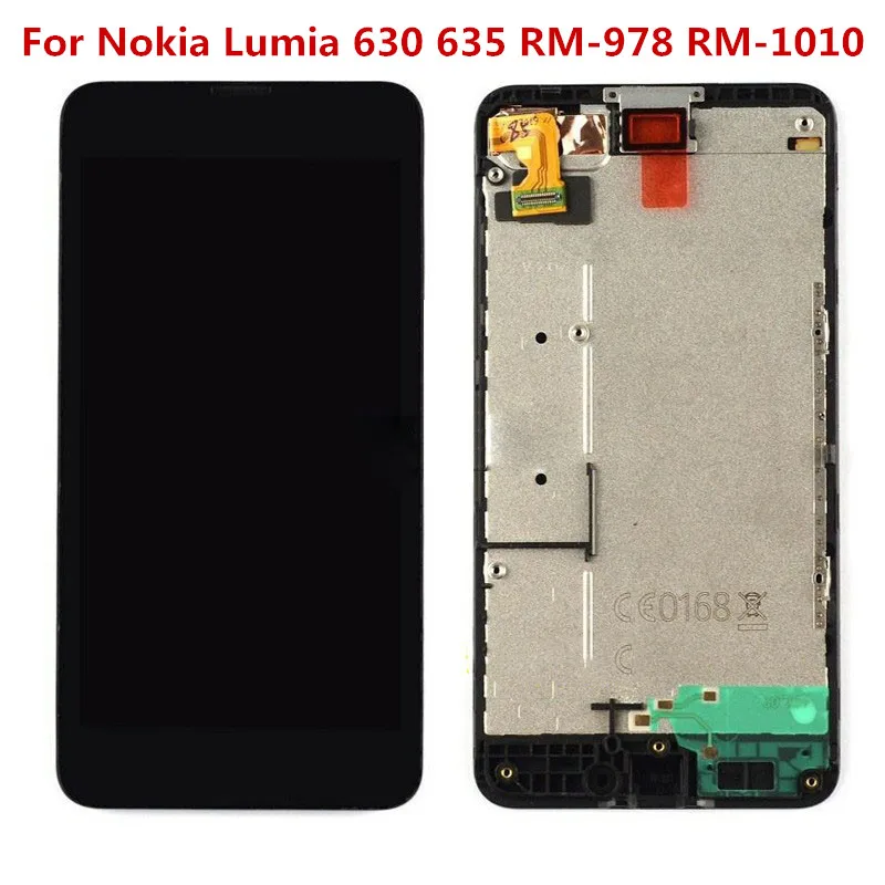 100%original LCD Screen Nokia Mobile Phone Accessories LCD Display + Touch Panel with Frame for Nokia Lumia 630 / 635
100%original LCD Screen Nokia Mobile Phone Accessories LCD Display + Touch Panel with Frame for Nokia Lumia 630 / 635