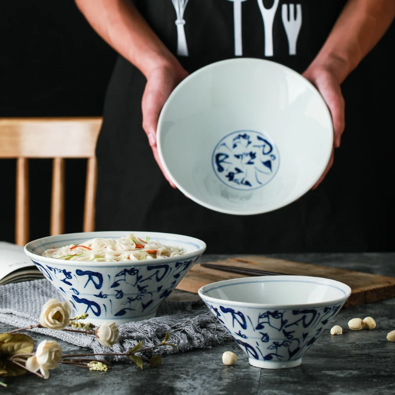 FANTERCY Japanese-style Wudong Noodle Retro Bowl Ramen Stoneware Tableware Soup Bowl Trending Products Ceramic Bowl 
FANTERCY Japanese-style Wudong Noodle Retro Bowl Ramen Stoneware Tableware Soup Bowl Trending Products Ceramic Bowl
