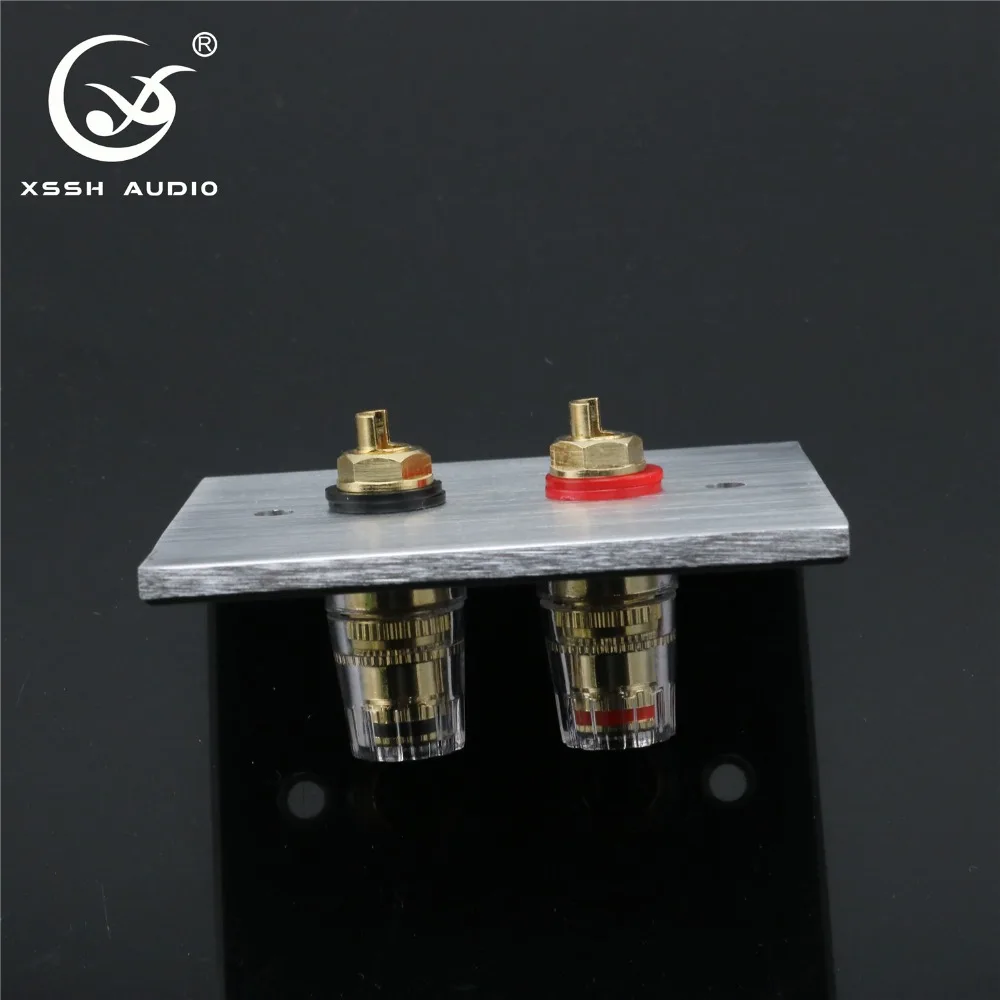 1 set XSSH Audio Hi-End Gold Plated Amplifier Speaker Terminal Female Long Short Version Including Binding Post and banana plug
1 set XSSH Audio Hi-End Gold Plated Amplifier Speaker Terminal Female Long Short Version Including Binding Post and banana plug