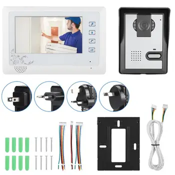 7inch Wired Colorful Video Visual Intercom Doorbell with Door Access Control System Visual Intercom Doorbell
7inch Wired Colorful Video Visual Intercom Doorbell with Door Access Control System Visual Intercom Doorbell