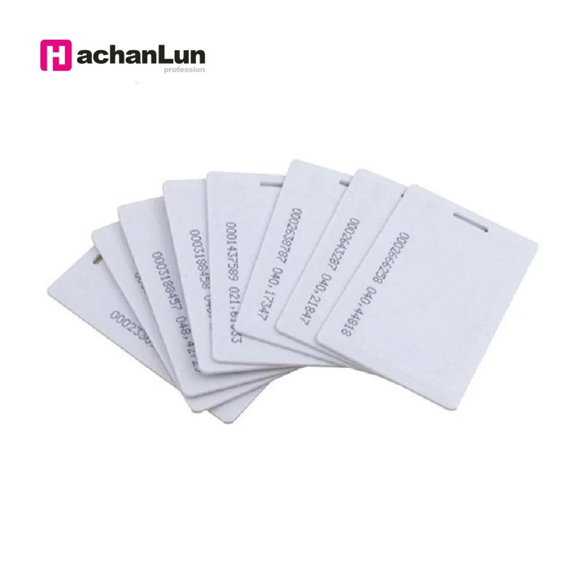 100PCS RFID 125KHZ EM / TK4100 access card electronic induction tag for access control can read 1.8MM thick card
100PCS RFID 125KHZ EM / TK4100 access card electronic induction tag for access control can read 1.8MM thick card