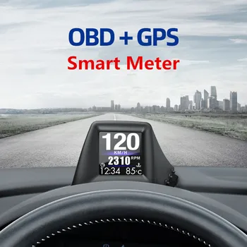 Functional intelligent HUD OBD GPS smart gauge clear image screen dashboard speed meter display dual system
Functional intelligent HUD OBD GPS smart gauge clear image screen dashboard speed meter display dual system