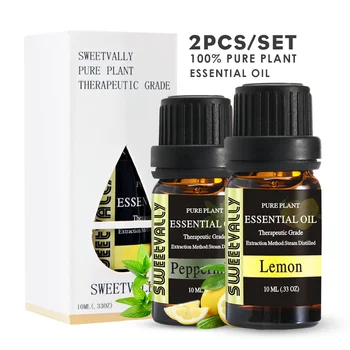 2Pcs Peppermint&Lemon Essential Oil Air Fresher Fragrances Essential Oil Body Relieve Essential Oil For Humidifier Aromatherapy
2Pcs Peppermint&Lemon Essential Oil Air Fresher Fragrances Essential Oil Body Relieve Essential Oil For Humidifier Aromatherapy