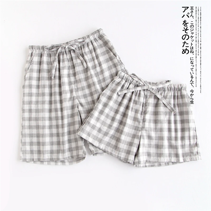 FREE SHIPPING Casual Japanese Style Plaid Short Pants JKP4783 FREE SHIPPING Casual Japanese Style Plaid Short Pants JKP4783