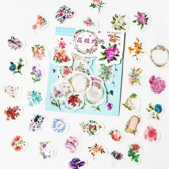 40pcs /Bag Blooming Flowers Decorative Diary Notebook Album Stickers Decoration
40pcs /Bag Blooming Flowers Decorative Diary Notebook Album Stickers Decoration