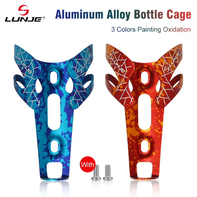 LUNJE Colorful MTB Ultralight Bicycle Bottle Cage For Mountain Bike Road Bike Water Bottle Holder Wear-Resistant Cycling Cage
LUNJE Colorful MTB Ultralight Bicycle Bottle Cage For Mountain Bike Road Bike Water Bottle Holder Wear-Resistant Cycling Cage
