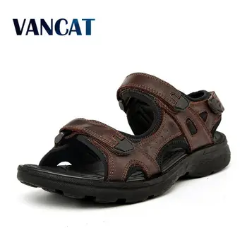 Classic Mens Gladiator Sandals Summer Genuine Leather Men Beach Sandals Fashion Mens Sandals Outdoor Mens Non-slip Water Shoes 
Classic Mens Gladiator Sandals Summer Genuine Leather Men Beach Sandals Fashion Mens Sandals Outdoor Mens Non-slip Water Shoes