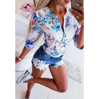 Women Half Sleeve Loose Shirts Shirt OL Clothes Plain Casual Button Blouse Office Lady Summer Chiffon Shirts
Women Half Sleeve Loose Shirts Shirt OL Clothes Plain Casual Button Blouse Office Lady Summer Chiffon Shirts