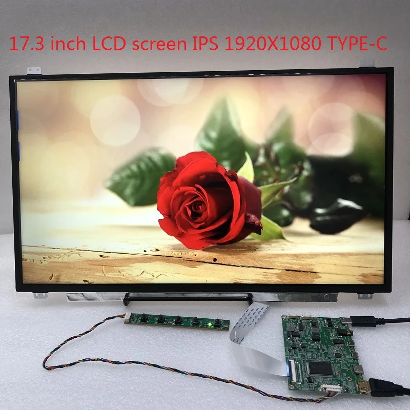 17,3 дюймовый IPS ЖК-экран 17,3 дюйма 1920x1080 дисплей использует HDMI TYPE-C панель ЖК-контроллер EDP30 pin
17,3 дюймовый IPS ЖК-экран 17,3 дюйма 1920x1080 дисплей использует HDMI TYPE-C панель ЖК-контроллер EDP30 pin